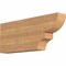 Ekena Millwork Ridgewood Smooth Rafter Tail, Western Red Cedar, 3 1/2"W x 10"H x 24"L RFT04X10X24RID00SWR - alternate 1